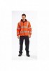 F300 Polar Fleece Hi-Vis Mesh