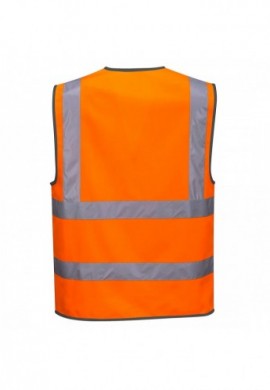 C375 Vesta HiVis cu fermoar